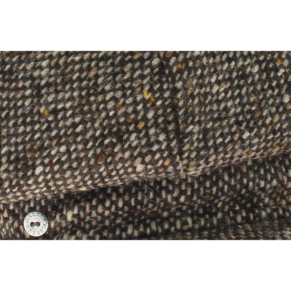 Gavroche Tweed Coco Cap - Brown 