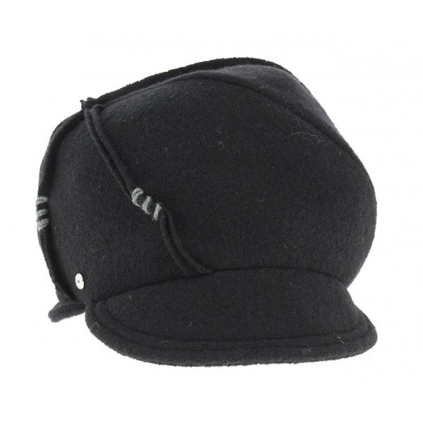 Casquette gavroche walk noir Mayser