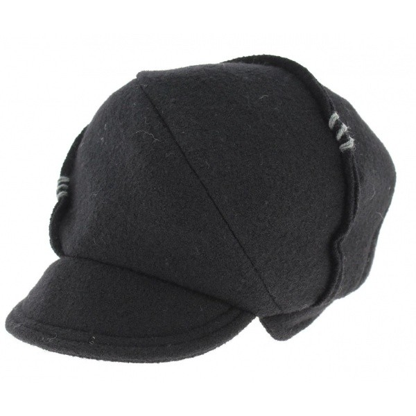 Casquette gavroche walk noir Mayser