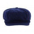 Casquette gavroche polaire bleu marine