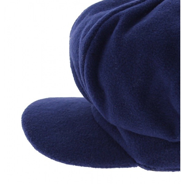 Casquette gavroche polaire bleu marine