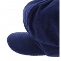 Casquette gavroche polaire bleu marine