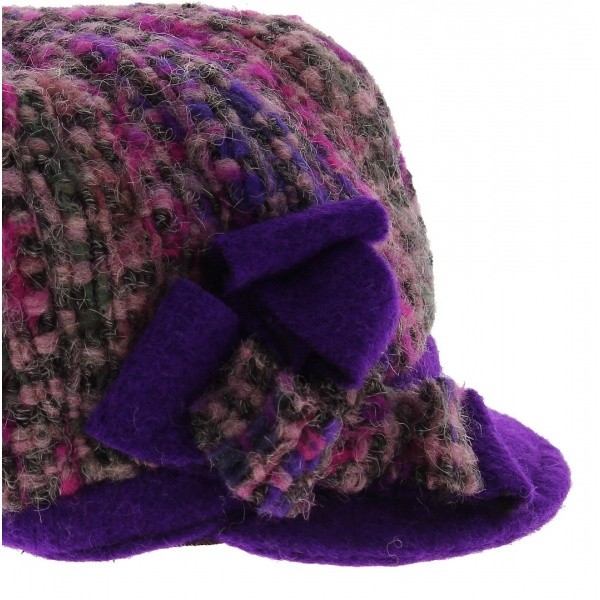 Casquette Gavroche Loreena Violet Laine - traclet