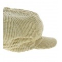 Casquette Gavroche Velours Crème - Traclet