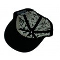 Casquette visière plate The Wilderness Noir - Coal