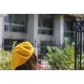 Mustard yellow beret