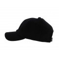 Casquette Letterman Curved Peak Noir  - KING APPAREL