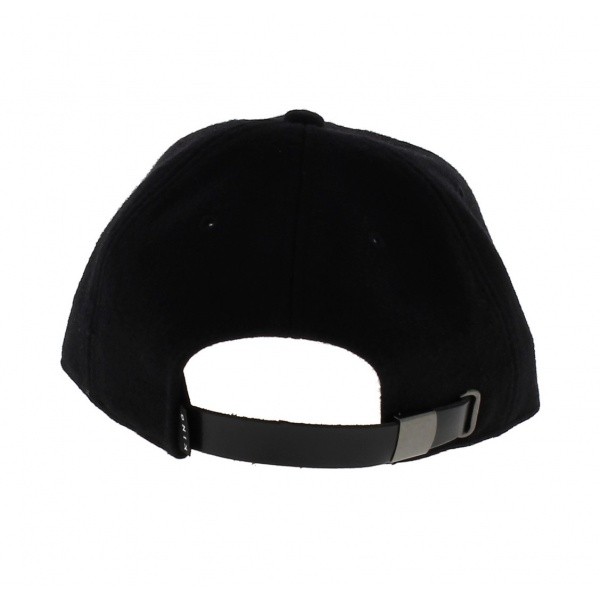 Casquette Letterman Curved Peak Noir  - KING APPAREL