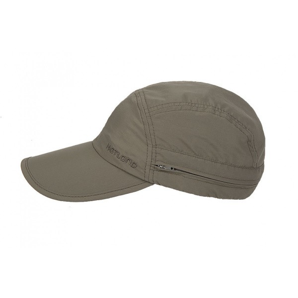 Janou Cap UPF50+ Neck Cover Khaki- Hatland