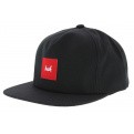 Cap Snapback Huf Choc Box Cotton Black - Huf