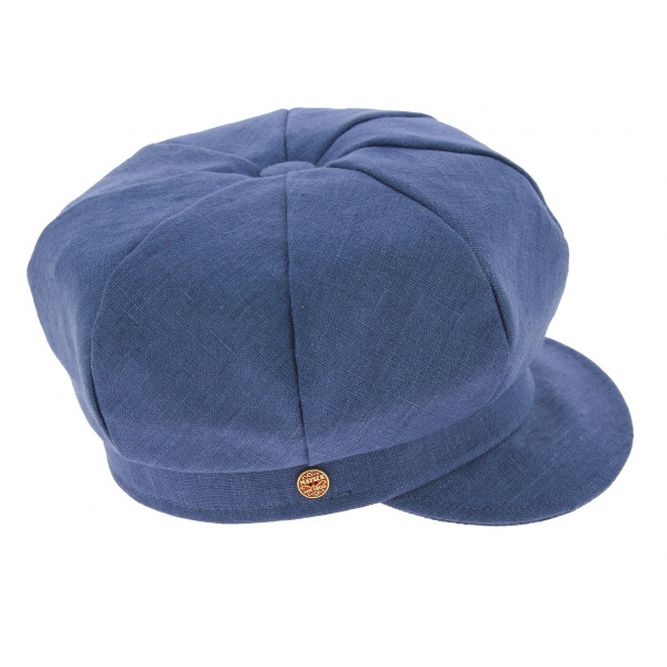 Casquette Gavroche Antje Lin Bleu - Mayser