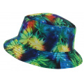 Bucket Hat Leaf Galaxy Polyester 