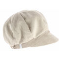 Casquette Gavroche Liseron Velours Noir - Mayser