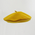 Mustard yellow beret