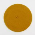 Mustard yellow beret