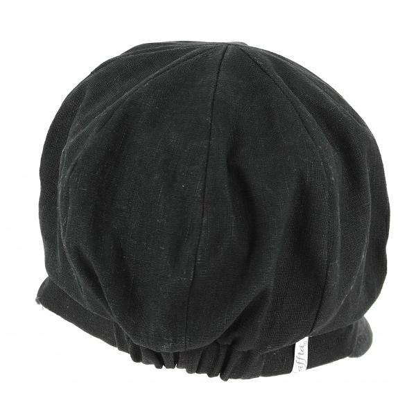 Casquette Gavroche Paola Lin Noire- Crambes