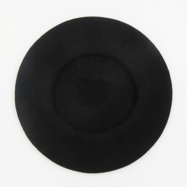 Beret noir pour homme - Fabrication française